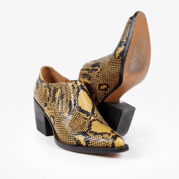 Chloé Rylee Short Python Boots - Picture 4 of 9